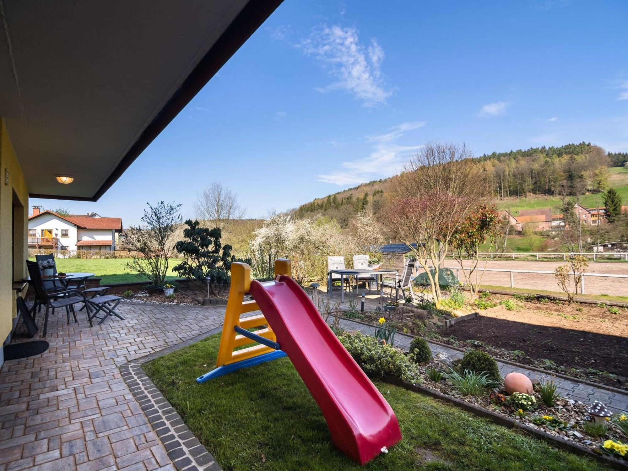 Apartment In The Odenwald With Terrace Mossautal Exterior photo