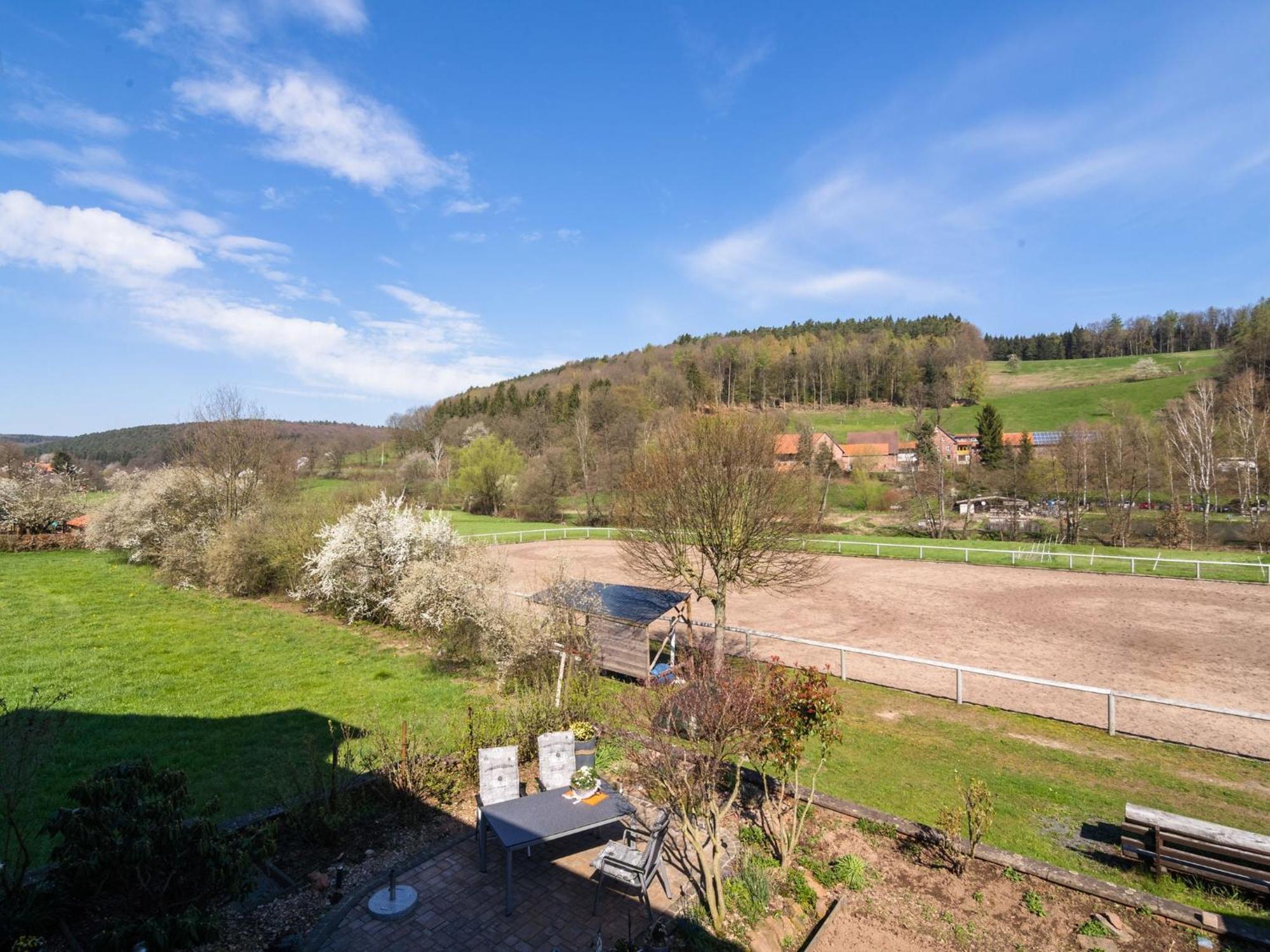 Apartment In The Odenwald With Terrace Mossautal Exterior photo