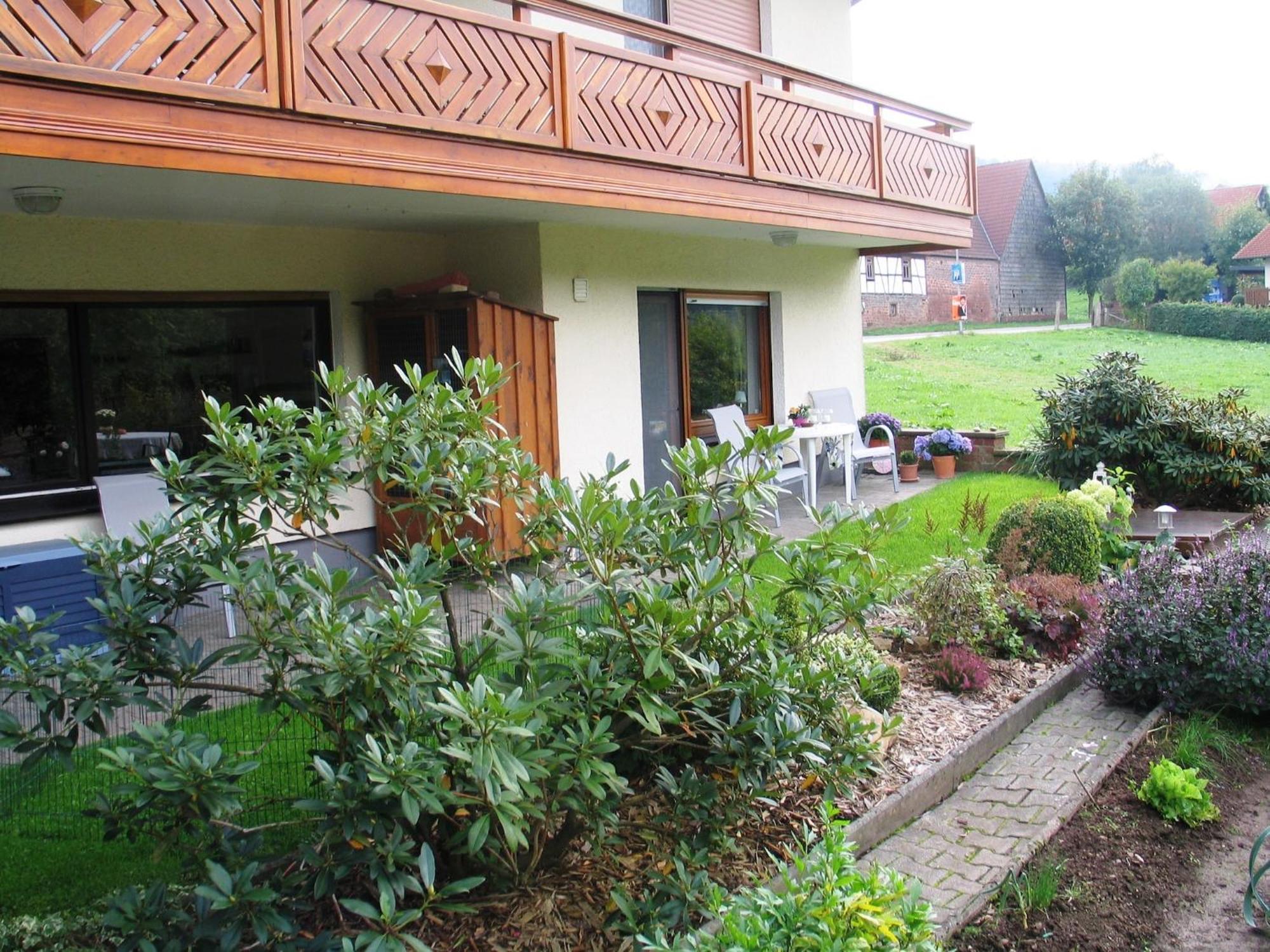 Apartment In The Odenwald With Terrace Mossautal Exterior photo